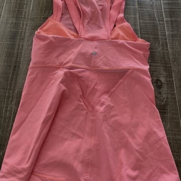 Lululemon in the city tank, melon and pink sz 4 - Picture 2 of 5